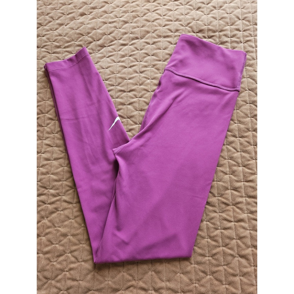 Nike One Dri-Fit Women's Magenta Inner Back Pocket 27" Inseam, LG